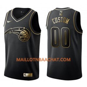 Maillot NBA Orlando Magic Personnalisable Nike Noir Golden Edition Swingman - Homme